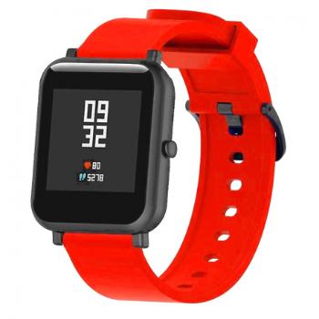 Samsung Galaxy Watch Active 2 40/44mm Silicone remienok v4, Red