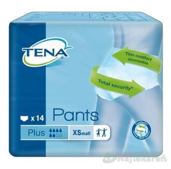 TENA Pants Plus XS naťahovacie inkontinenčné nohavičky 14ks