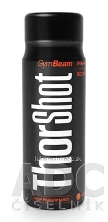 GymBeam ThorShot mango-maracuja, stimulant v ampulke 1x60 ml