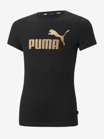 Puma ESS+ Tričko detské Čierna