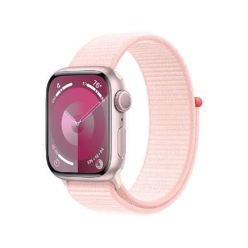 APPLE Watch Series 9 GPS 41mm hliníkové púzdro so športovým remienkom, ružové