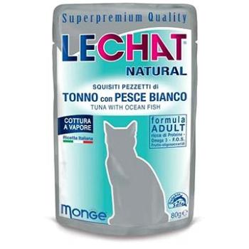 Monge Lechat Natural Tuniak a ryby oceánu 80g (8009470006712)