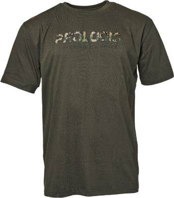 Prologic Tričko Camo Letter T-Shirt Olive Green 3XL