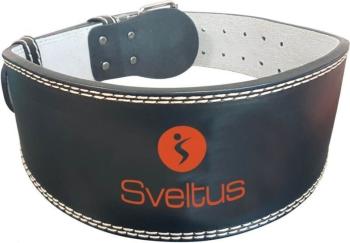 Sveltus Leather Weightlifting Black 105 cm Fitness opasok