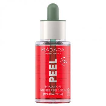 MÁDARA Hyalurónové intenzívne peelingové sérum s AHA kyselinami Peel (Hyaluron Intense Peel Serum) 30 ml