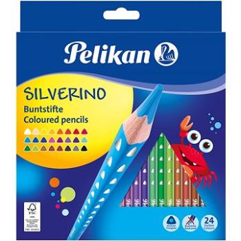 Pelikan Silverino tenké 24 farieb (00700665)