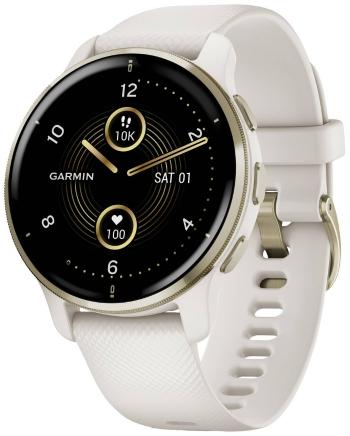 Garmin VENU® 2 PLUS smart hodinky  33 mm  slonová kosť