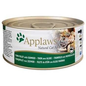 Konzerva APPLAWS Cat Tuna Fillet & Seaweed 70 g