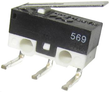 Hartmann mikrospínač MICROHART 125 V/AC 3 A 1x zap/(zap)  bez aretácie 1 ks