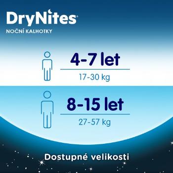 HUGGIES® DryNites Nohavičky plienkové jednorazové pre dievča 8-15 rokov (27-57 kg) 9 ks