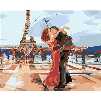 Maľovanie podľa čísel – Milenci pred Eiffelovkou (HRAmal00133nad)