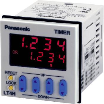 časové relé multifunkčné Panasonic LT4H240ACSJ, 240 V/AC, Čas.rozsah: 0.001 s - 999.9 h, 1 prepínací, 1 ks