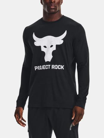 Under Armour UA Project Rock Brahma Bull LS Tričko Čierna