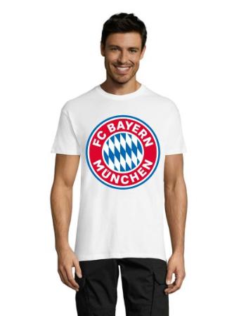 FC Bayern Munich pánske tričko biele 4XS