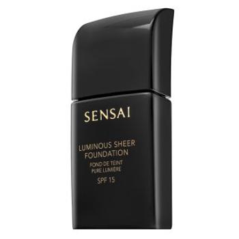 Sensai Luminous Sheer Foundation LS102 Ivory Beige tekutý make-up pre zjednotenú a rozjasnenú pleť 30 ml