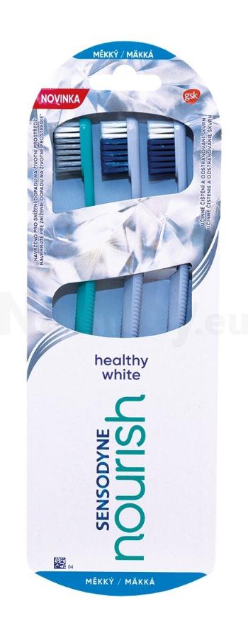 Sensodyne Nourish Healthy White zubná kefka 3 ks