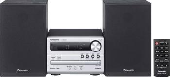 Panasonic SC-PM250EG-S stereo systém Bluetooth, CD, USB,  2 x 10 W strieborná