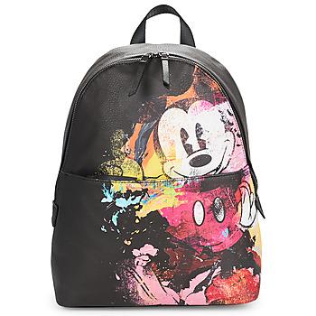 Desigual  Ruksaky a batohy BACK_MICKEY ARTY SCRATCH MOMBASA  Čierna