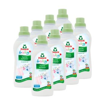 FROSCH EKO Baby Hypoalergénne pláchadlo na dojčenskú a detskú bielizeň 8 x 750 ml