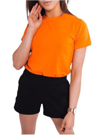 Oranžové basic tričko mayla vel. XL