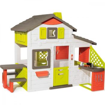 SMOBY DOMCEK NEO FRIENDS HOUSE S KUCHYNOU ROZSIRITELNY /SM 810202/