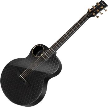 Enya Music X4 Pro Mini Acoustic Plus Black Elektroakustická gitara Jumbo