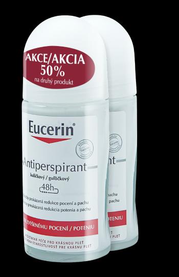 Eucerin Deo Guľôčkový antiperspirant 2 x 50 ml