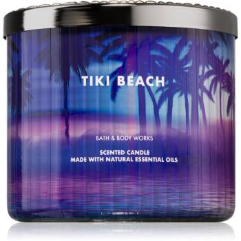 Bath & Body Works Tiki Beach vonná sviečka 411 g