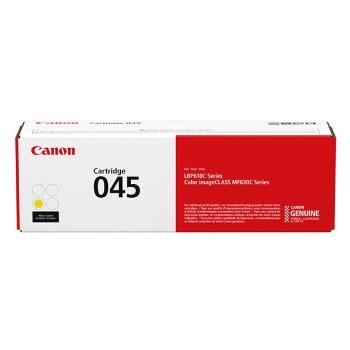 Canon originál toner 045Y, yellow, 1300str., 1239C002, Canon LBP613Cdw, 611Cn, MFP635Cx, 633Cdw, 631Cn, O, žltá