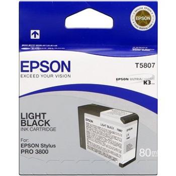 Epson T580 svetlá čierna (C13T580700)