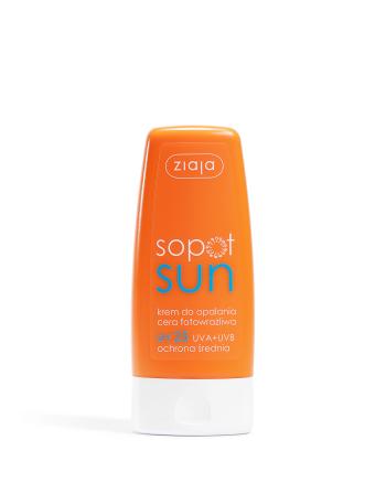 Ziaja Krém na opaľovanie SPF 25 Sun (Sun Cream) 60 ml