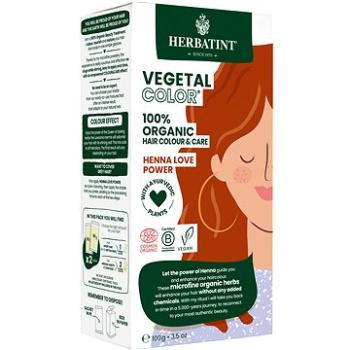 HERBATINT Vegetal Colour Bio Rastlinná farba na vlasy Henna Love Power (8016744803083)