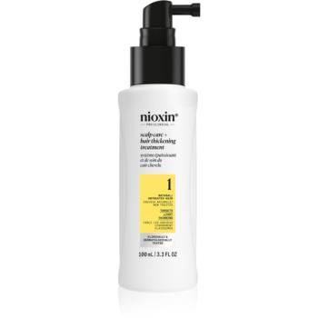 Nioxin System 1 Scalp + Hair Thickening Treatment sérum pro hustotu vlasov a ochranu proti lámavosti 100 ml