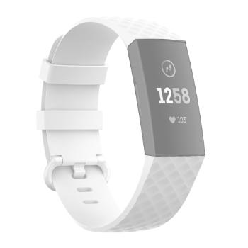 CUBE Remienok Fitbit Charge 4 / Fitbit Charge 3 biely