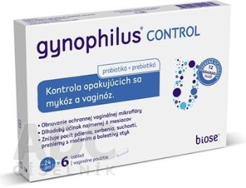 Gynophilus CONTROL vaginálne tablety 6 ks