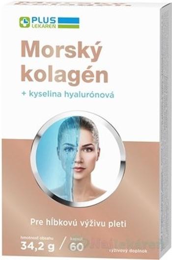 PLUS LEKÁREŇ Morský kolagén + kyselina haylurónová 60 ks