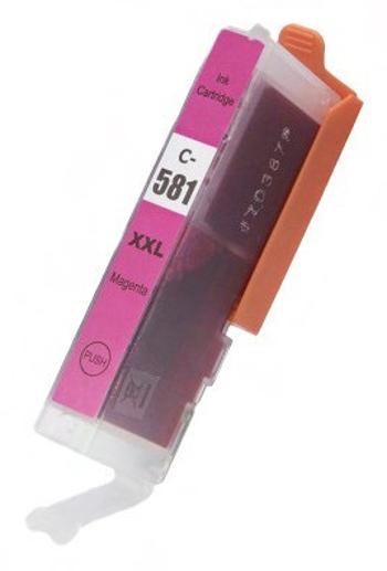 CANON CLI-581-XXL M - kompatibilná cartridge, purpurová, 11,7ml