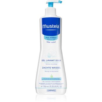 Mustela Bébé Bain čistiaci gél na vlasy a telo pre deti 750 ml