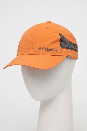 Šiltovka Columbia Tech Shade oranžová farba, jednofarebná