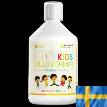 KolagenDrink Super Kids Multivitamin komplex vitamínov a minerálnych prvkov pre deti 500 ml