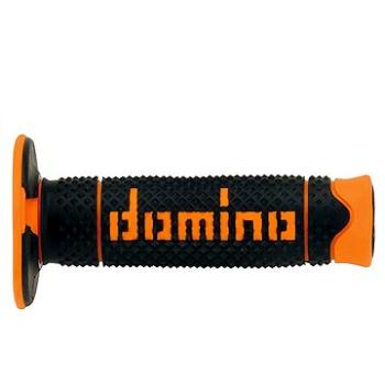 Domino gripy A260 offroad dĺžka 120 mm, čierno-oranžové (M018-152)