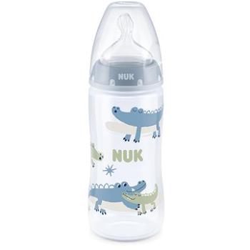 NUK FC+ fľaša s kontrolou teploty 300 ml, modrá (BABY3513d)