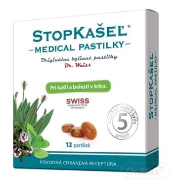 STOPKAŠEĽ Medical pastilky Dr. Weiss