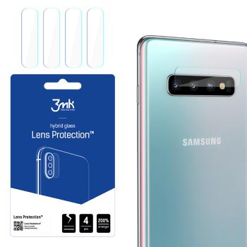 4x Sklo na kameru 3mk pre Samsung Galaxy S10  KP20927