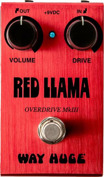 Dunlop Way Huge WM23 Smalls Red Llama Overdrive MKIII