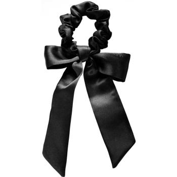 Notino Hair Collection Bow scrunchie gumička do vlasov Black 1 ks