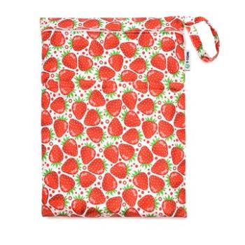 T-TOMI nepremokavé vrecko Strawberries, 30 × 40 cm (8594166546042)