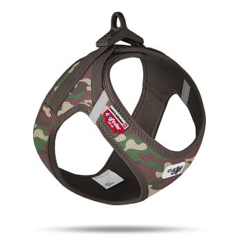 CURLI Postroj pre psov so sponou Air-Mesh Camo, XS, 3-5 kg