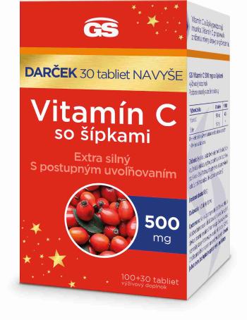 GS Vitamin C500 so šípkami. 100+30 darček