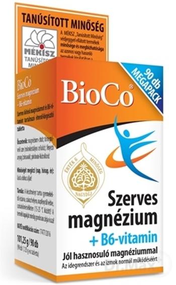 BioCo Organické Magnézium + vitamín B6 MEGAPACK